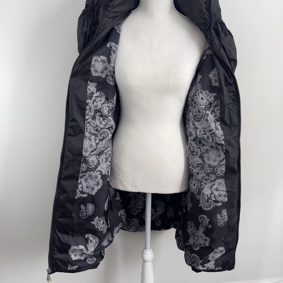 Betsey Johnson black parka - Picture 4 of 10